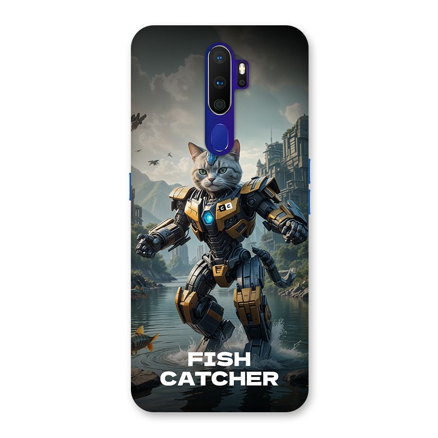 Fish Catcher Back Case for Oppo A9 (2020)
