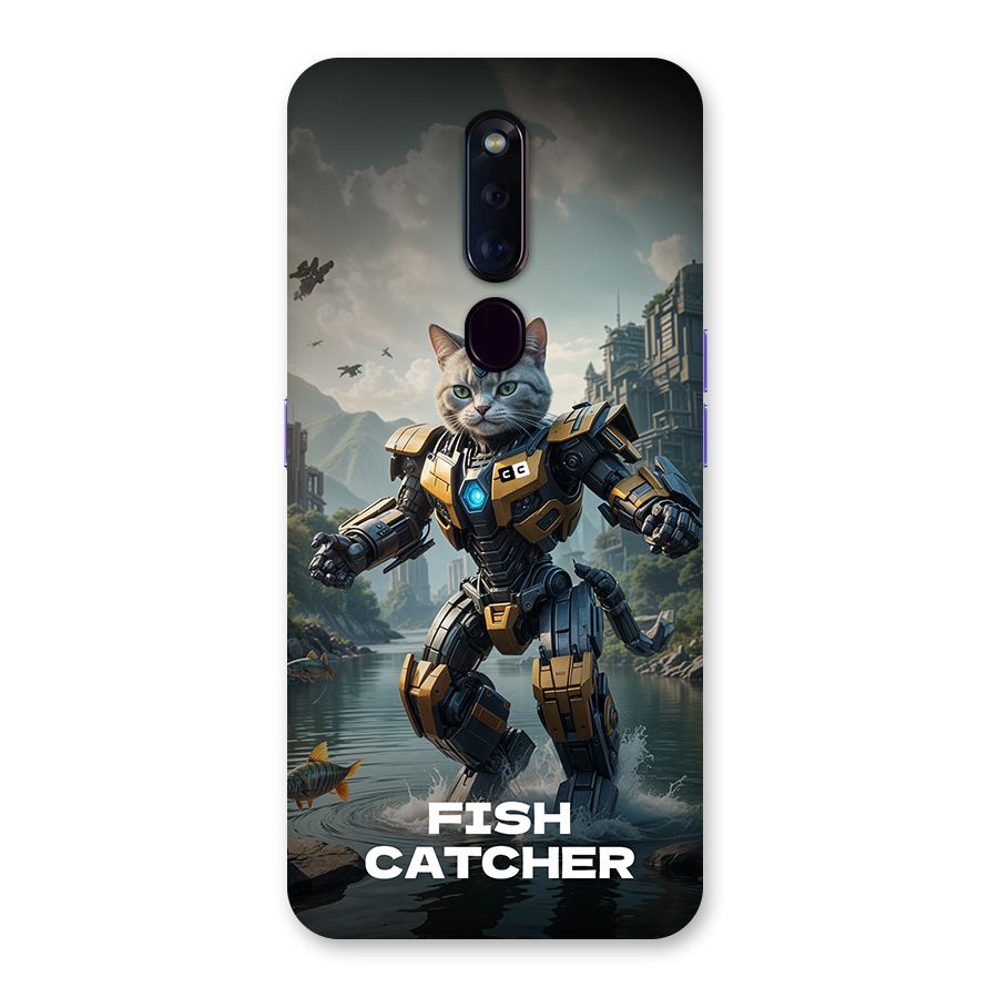 Fish Catcher Back Case for Oppo F11 Pro