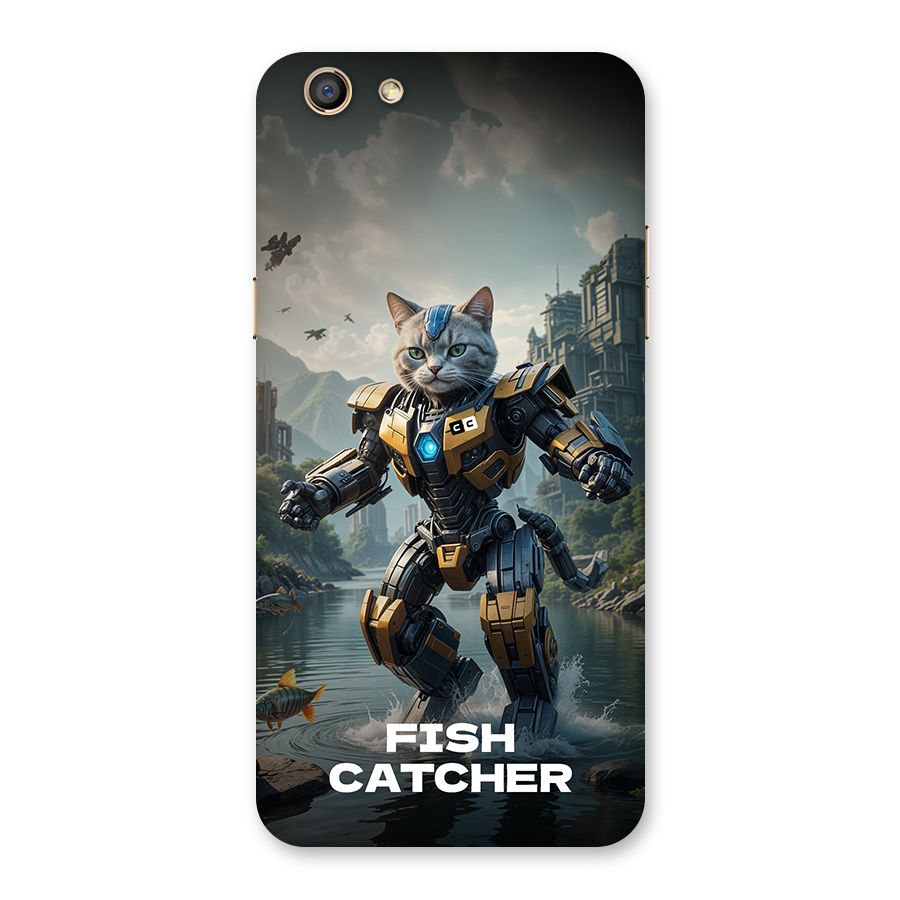 Fish Catcher Back Case for Oppo F3