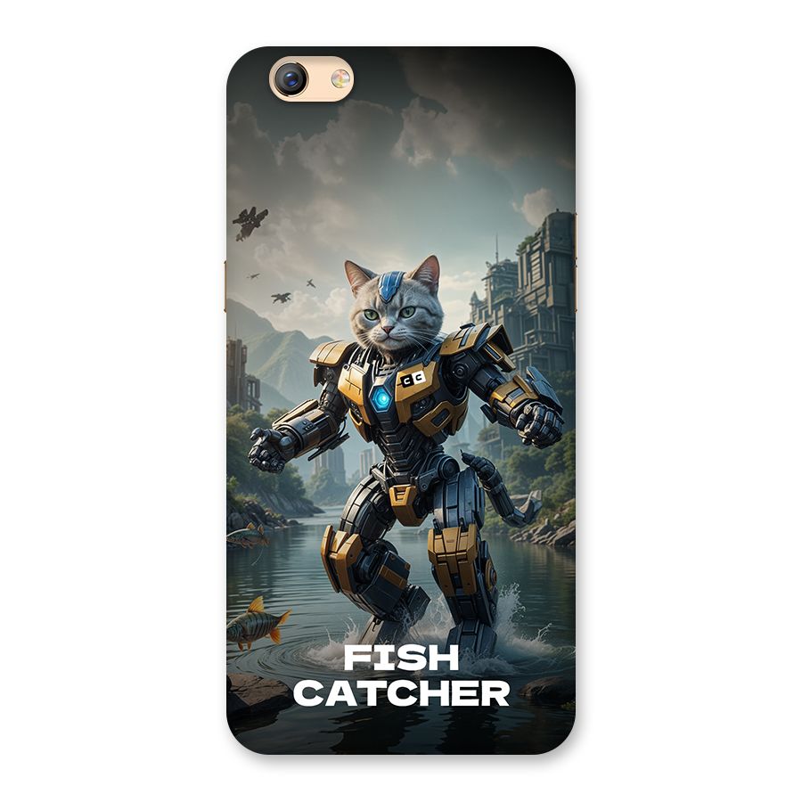 Fish Catcher Back Case for Oppo F3 Plus
