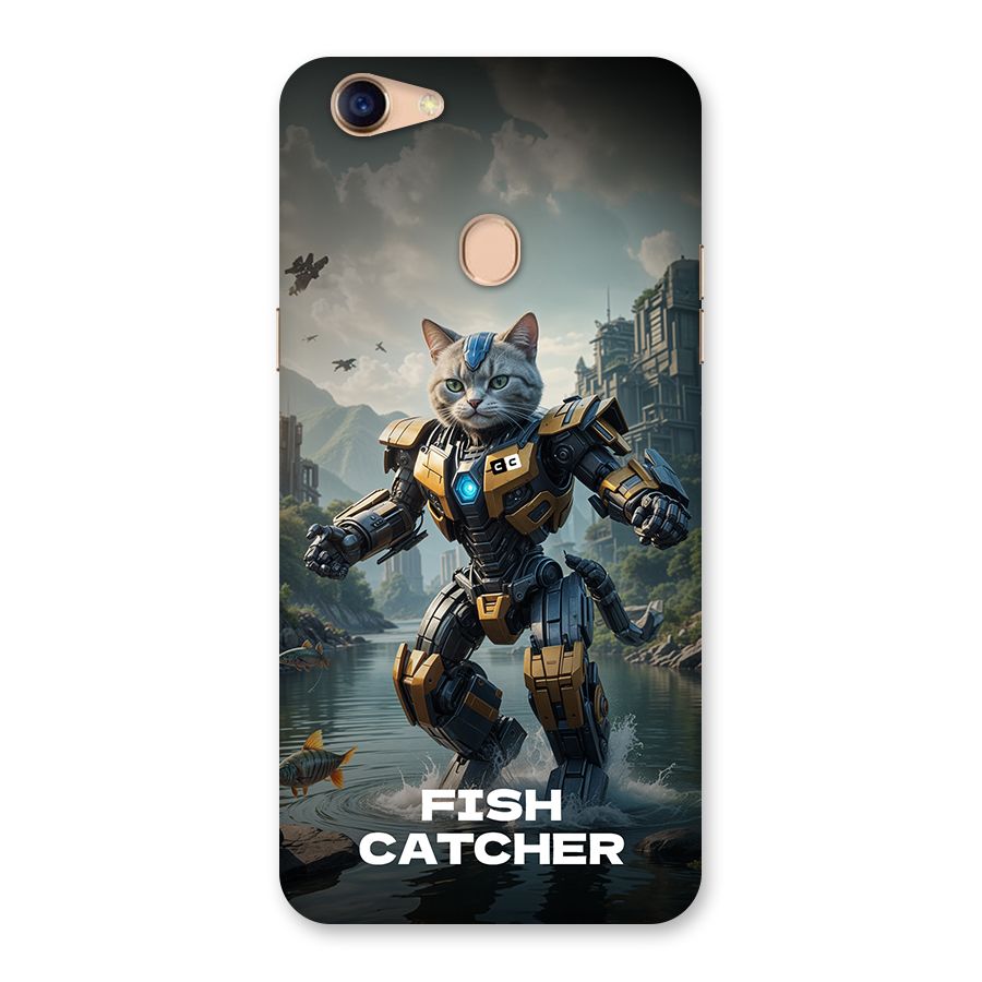 Fish Catcher Back Case for Oppo F5
