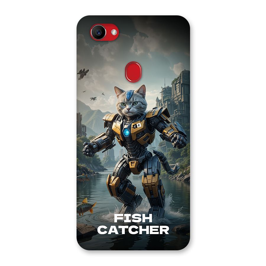 Fish Catcher Back Case for Oppo F7
