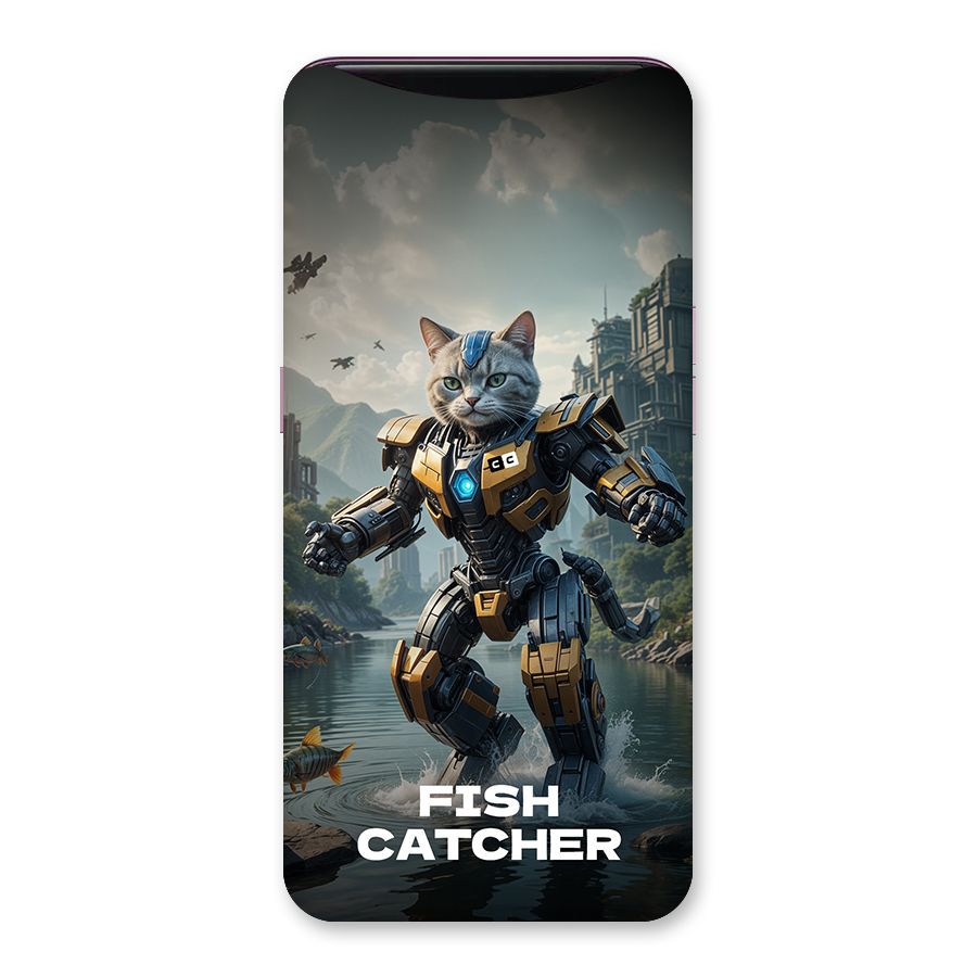 Fish Catcher Back Case for Oppo Find X