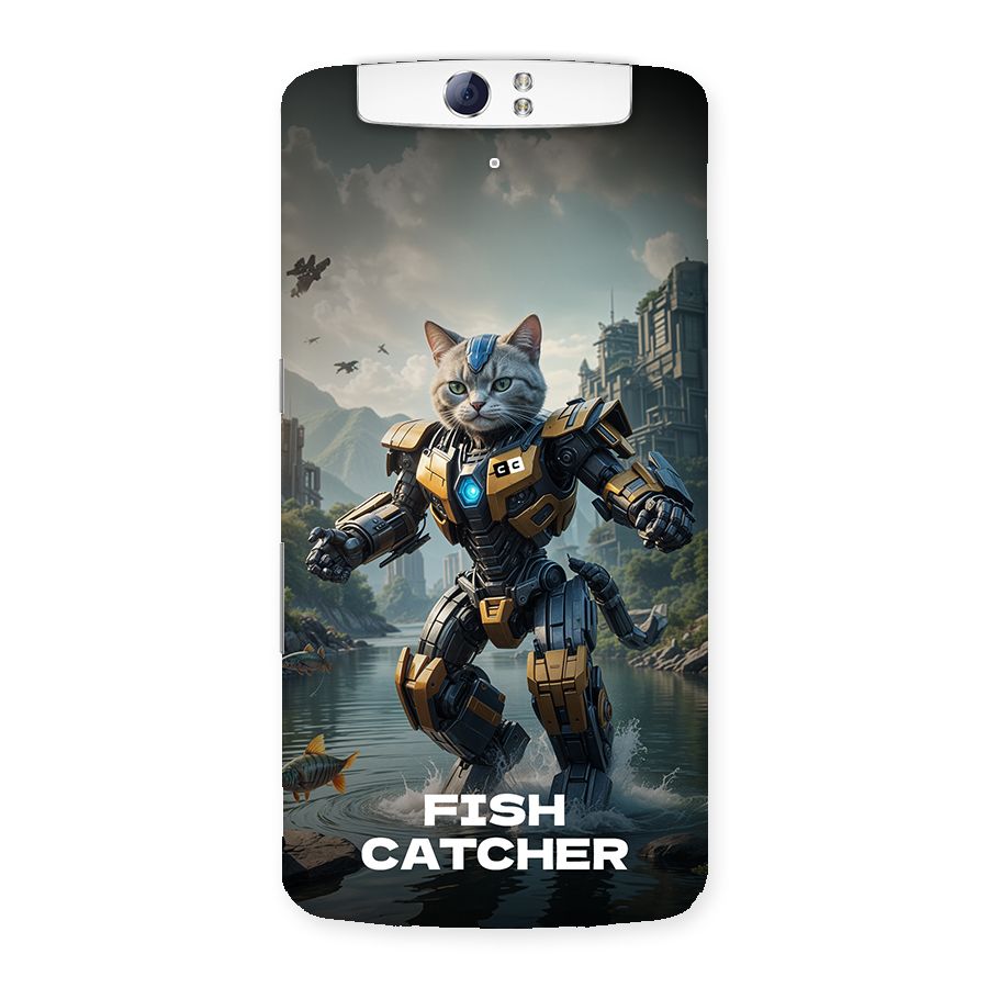 Fish Catcher Back Case for Oppo N1