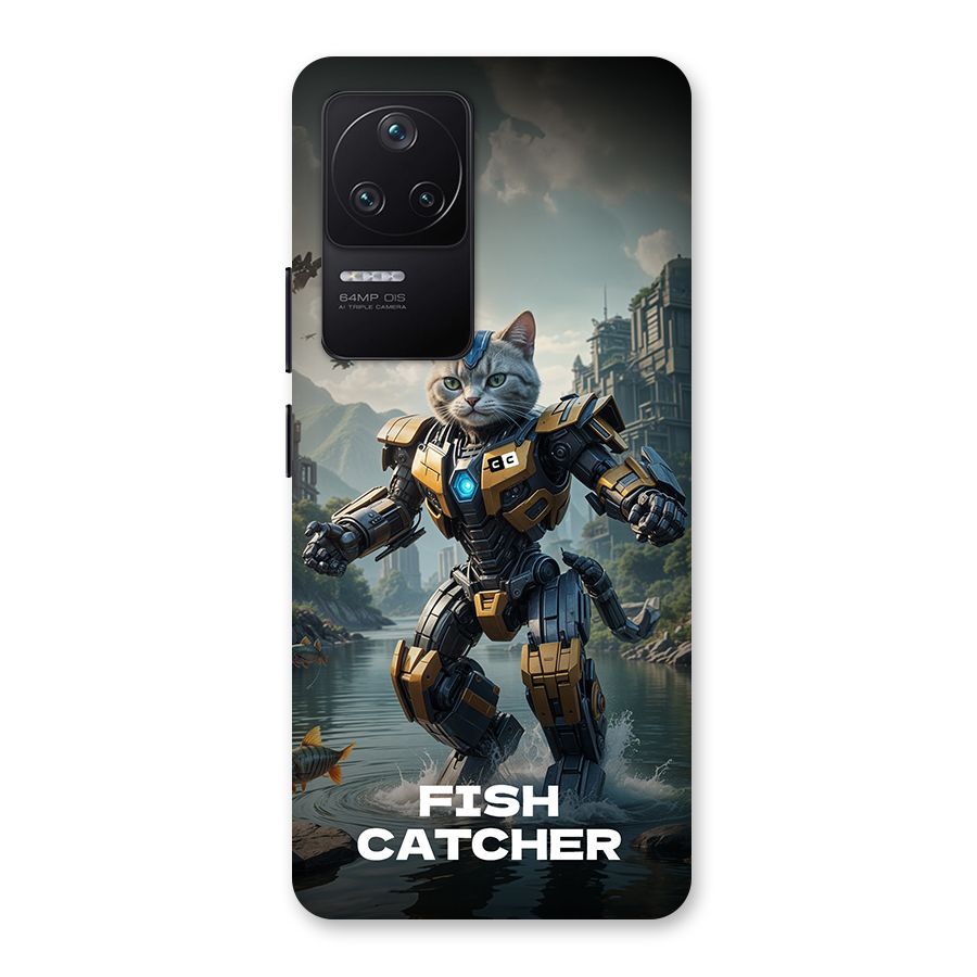 Fish Catcher Back Case for Poco F4 5G