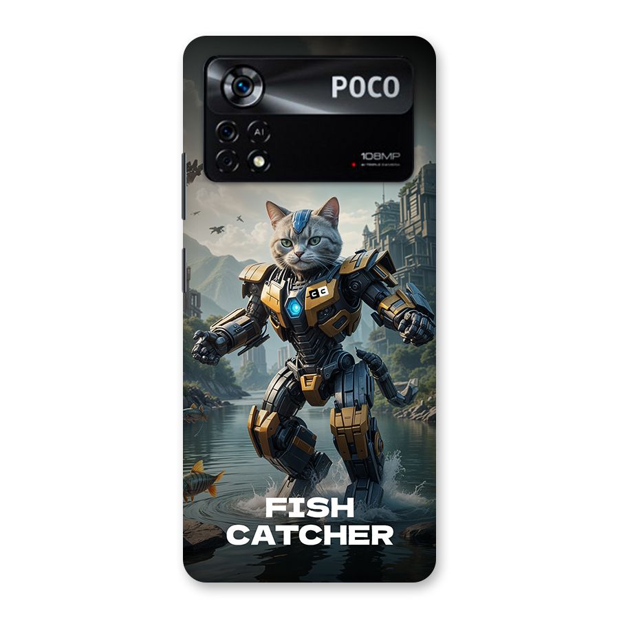 Fish Catcher Back Case for Poco X4 Pro 5G