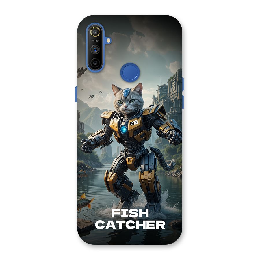 Fish Catcher Back Case for Realme Narzo 10A