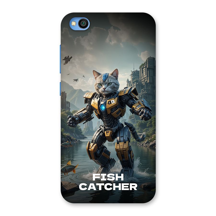 Fish Catcher Back Case for Redmi Go