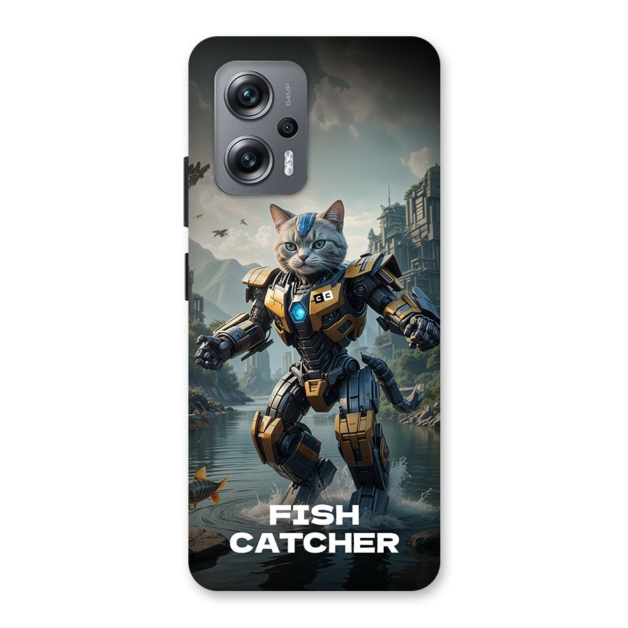 Fish Catcher Back Case for Redmi K50i