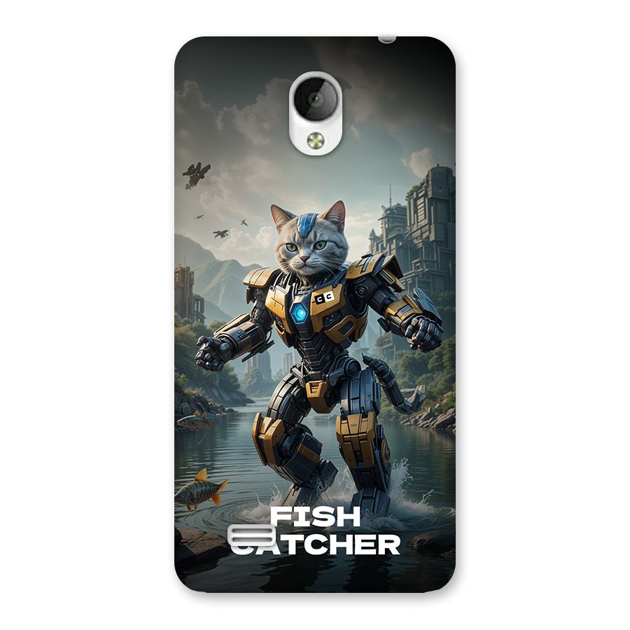 Fish Catcher Back Case for Vivo Y21