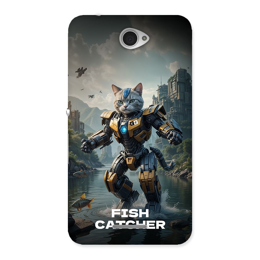 Fish Catcher Back Case for Xperia E4