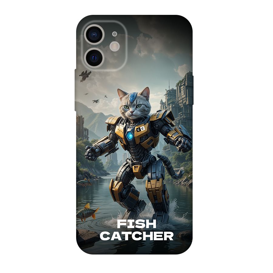 Fish Catcher Back Case for iPhone 11