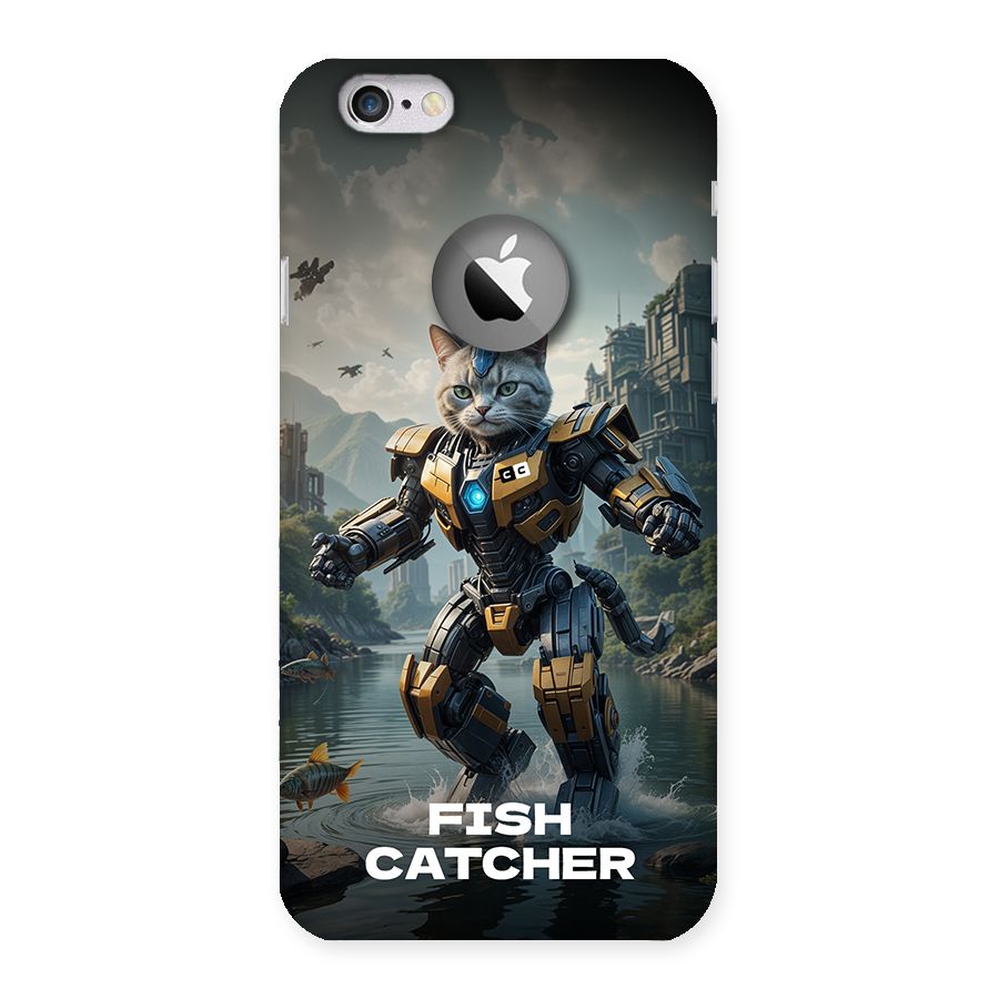 Fish Catcher Back Case for iPhone 6 Logo Cut