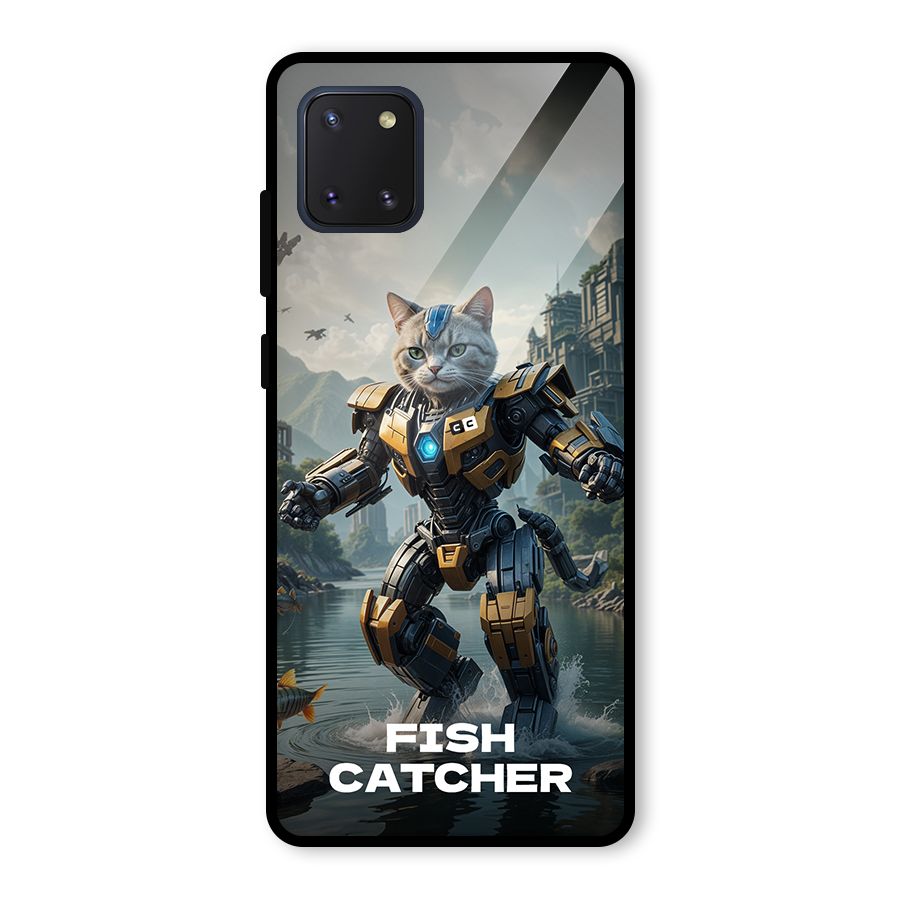 Fish Catcher Glass Back Case for Galaxy Note 10 Lite