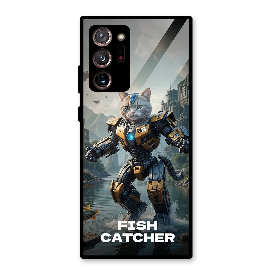 Fish Catcher Glass Back Case for Galaxy Note 20 Ultra 5G