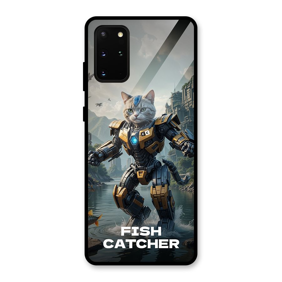 Fish Catcher Glass Back Case for Galaxy S20 Plus