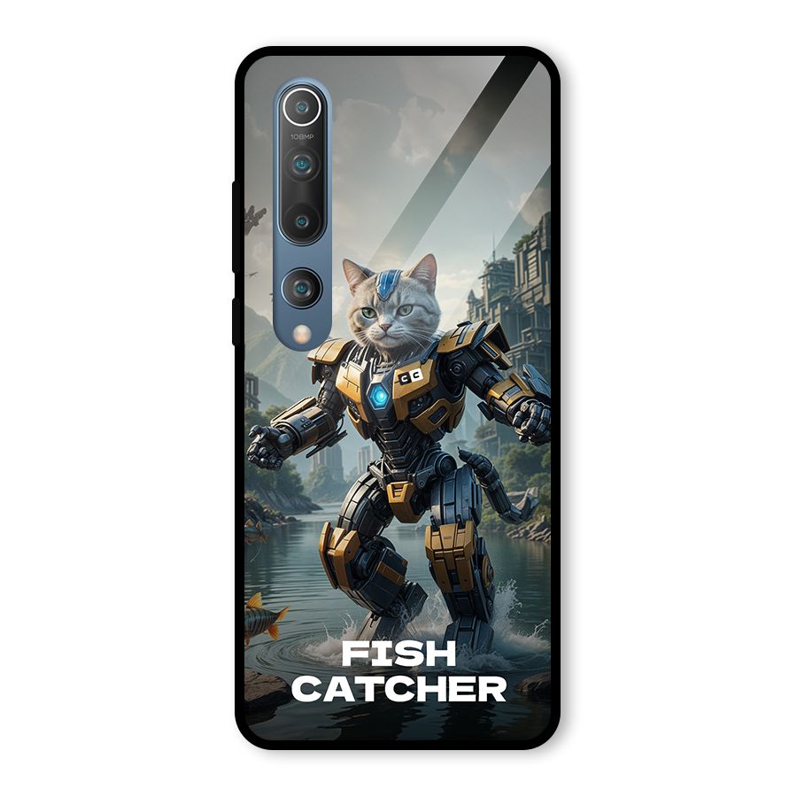 Fish Catcher Glass Back Case for Mi 10