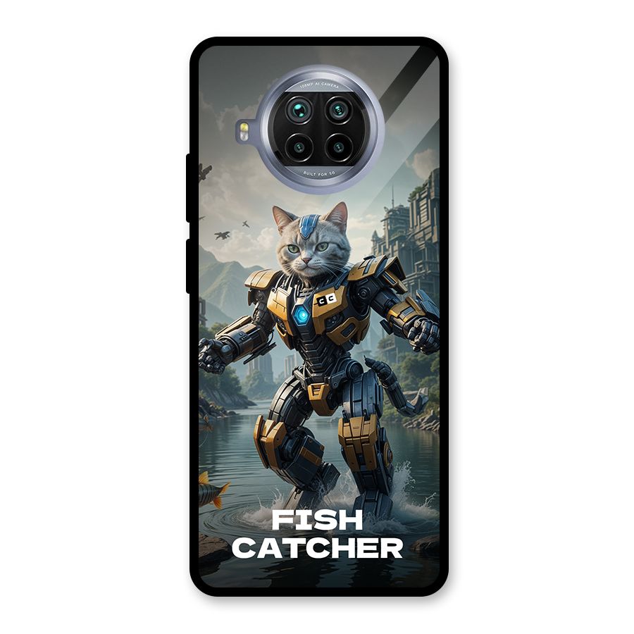Fish Catcher Glass Back Case for Mi 10i