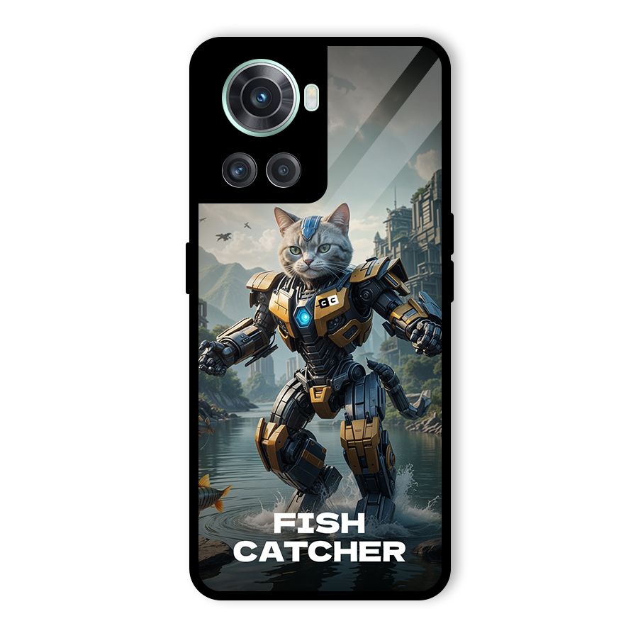 Fish Catcher Glass Back Case for OnePlus 10R
