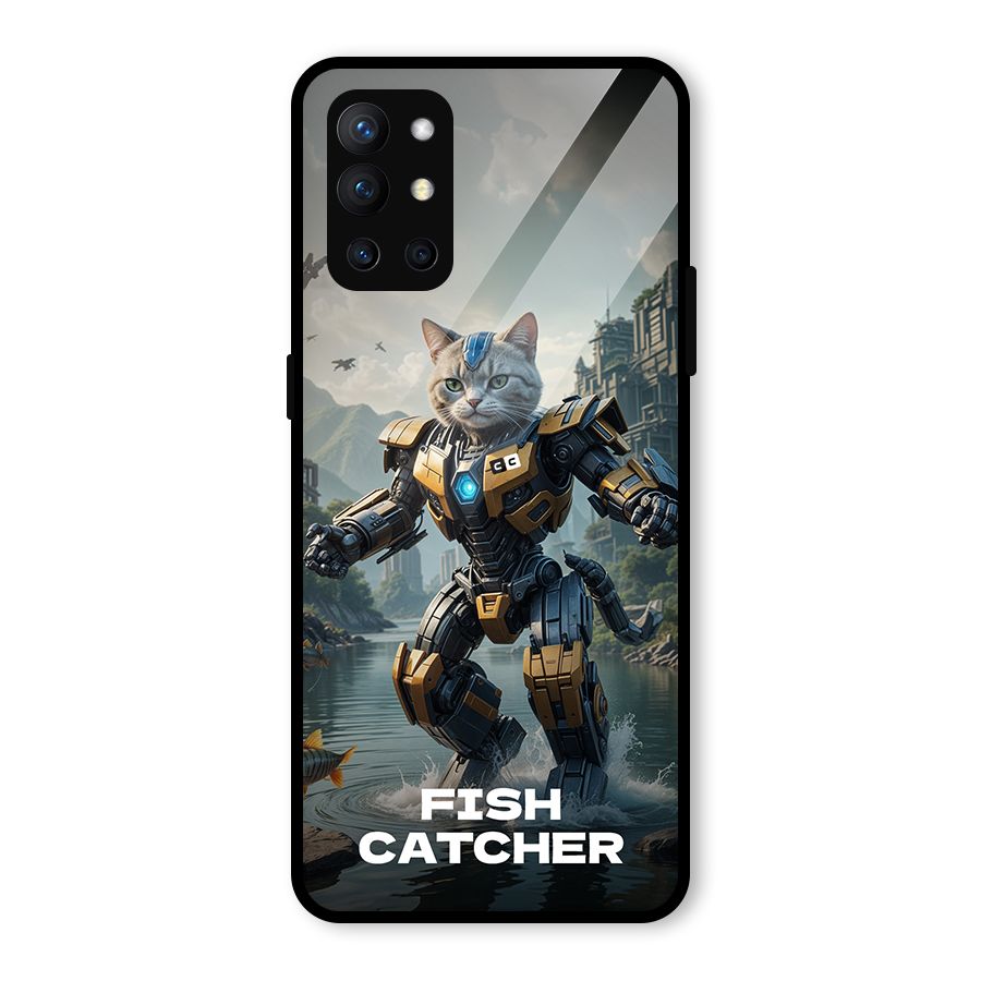 Fish Catcher Glass Back Case for OnePlus 9R