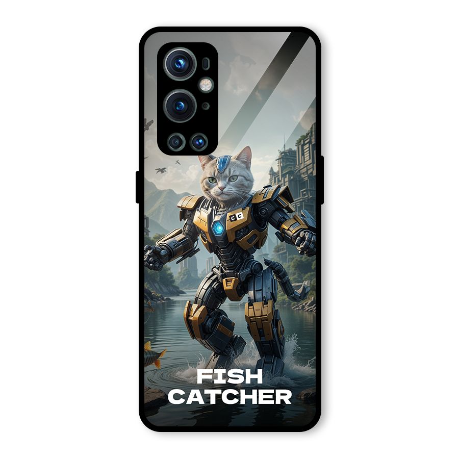 Fish Catcher Glass Back Case for OnePlus 9 Pro