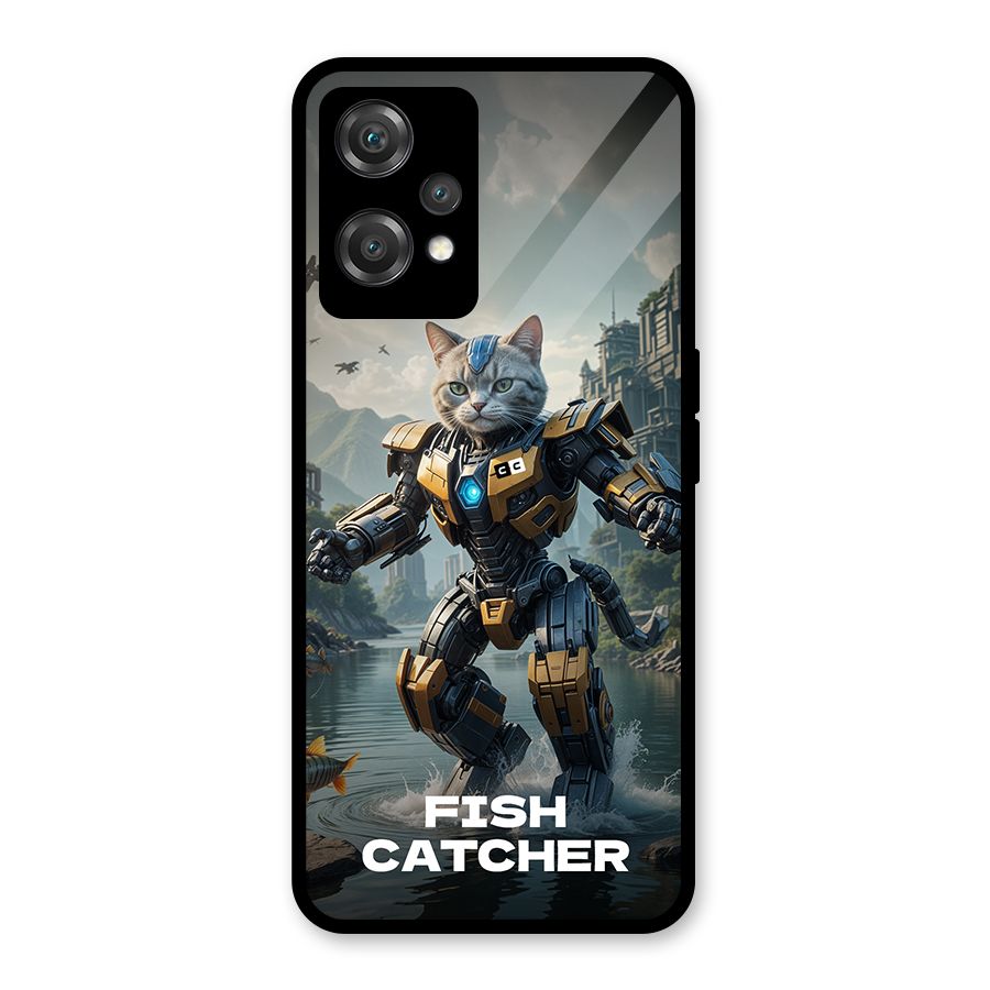 Fish Catcher Glass Back Case for OnePlus Nord CE 2 Lite 5G