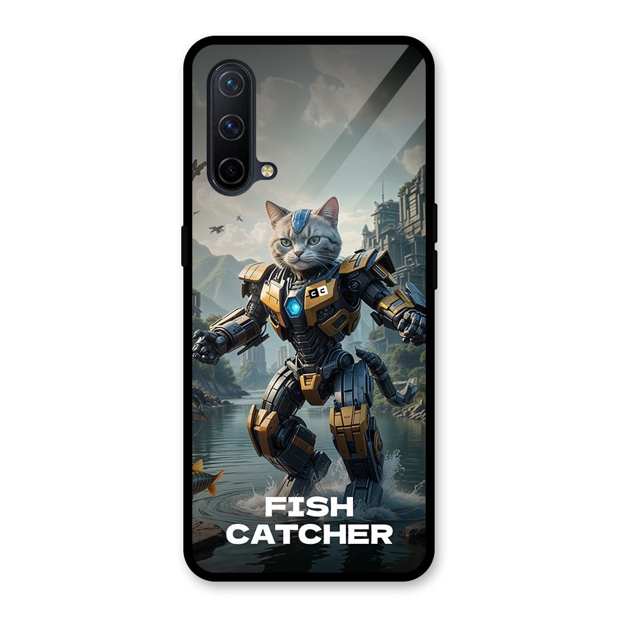 Fish Catcher Glass Back Case for OnePlus Nord CE 5G
