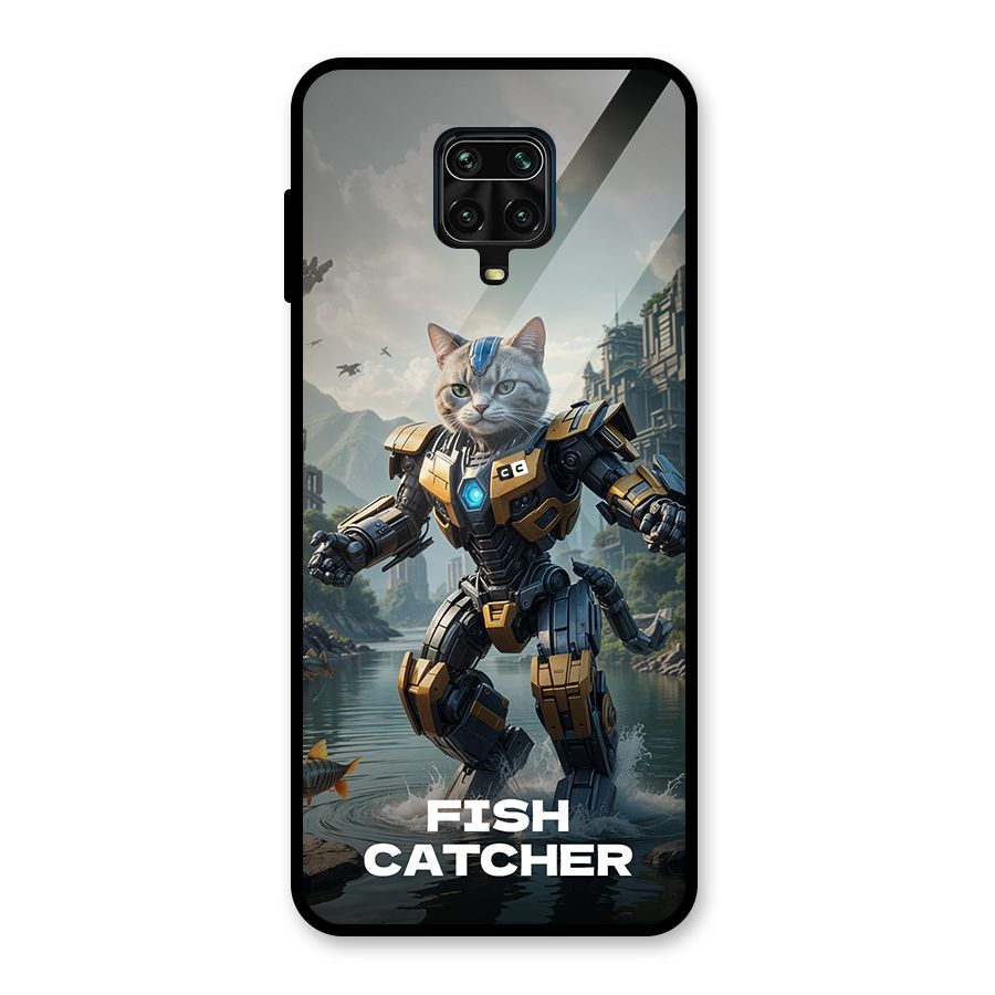 Fish Catcher Glass Back Case for Poco M2 Pro
