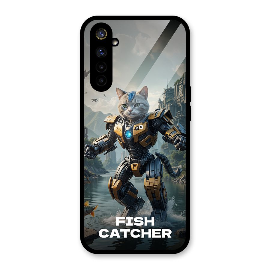 Fish Catcher Glass Back Case for Realme 6