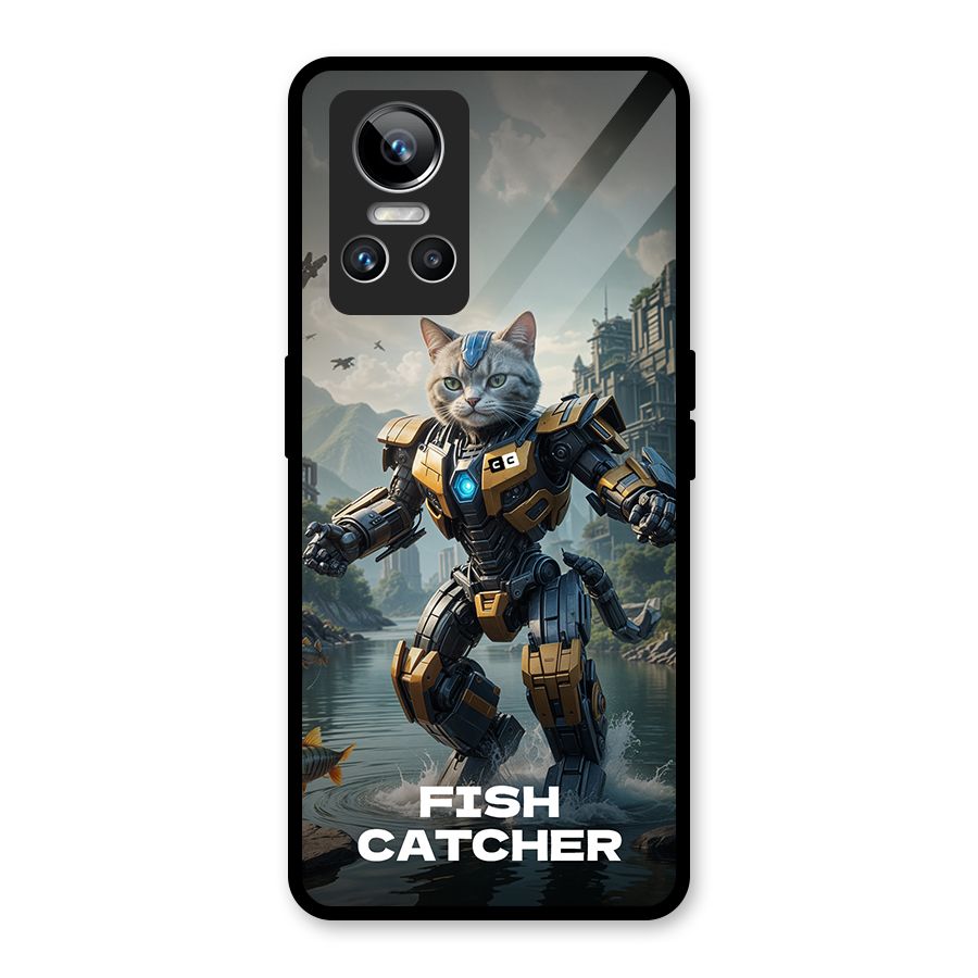 Fish Catcher Glass Back Case for Realme GT Neo 3