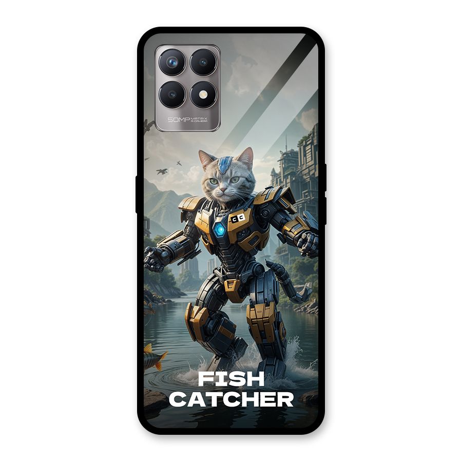 Fish Catcher Glass Back Case for Realme Narzo 50