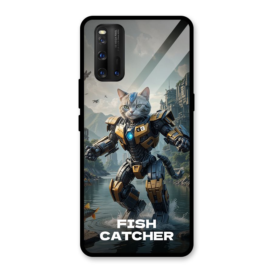 Fish Catcher Glass Back Case for Vivo iQOO 3