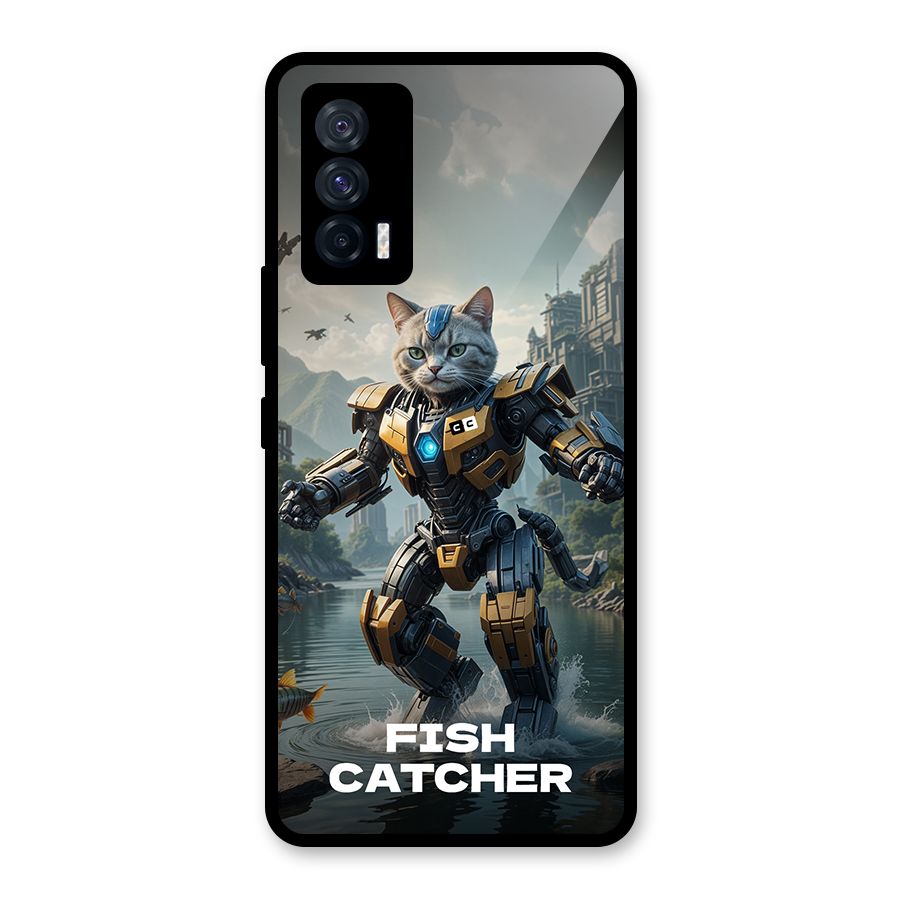 Fish Catcher Glass Back Case for Vivo iQOO 7 5G