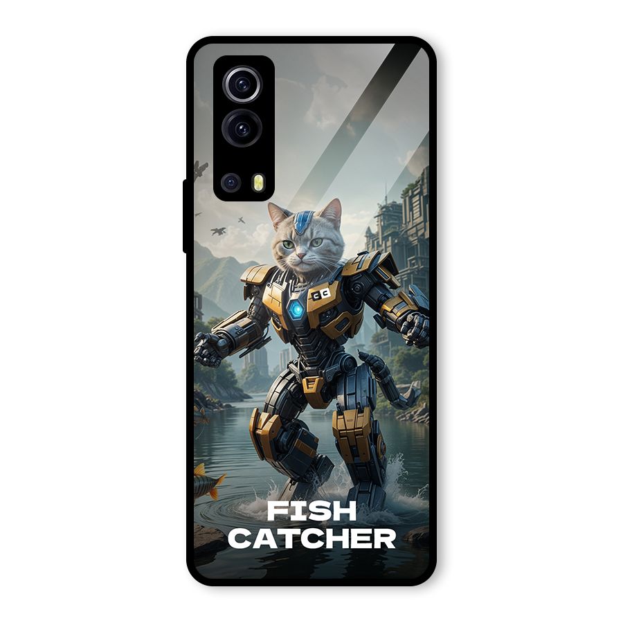 Fish Catcher Glass Back Case for Vivo iQOO Z3
