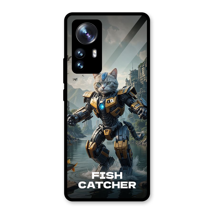 Fish Catcher Glass Back Case for Xiaomi 12 Pro