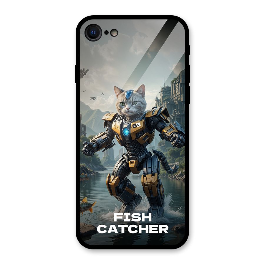 Fish Catcher Glass Back Case for iPhone 7