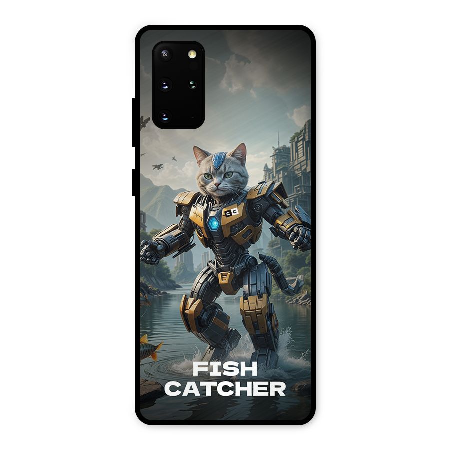 Fish Catcher Metal Back Case for Galaxy S20 Plus
