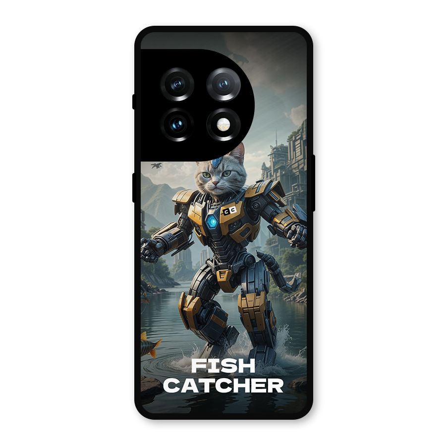 Fish Catcher Metal Back Case for OnePlus 11