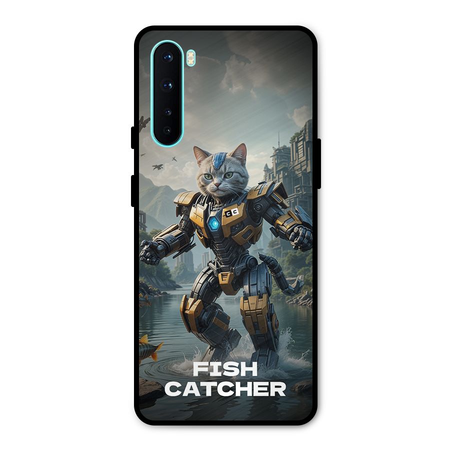 Fish Catcher Metal Back Case for OnePlus Nord