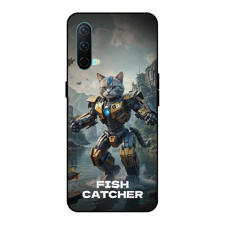 Fish Catcher Metal Back Case for OnePlus Nord CE 5G