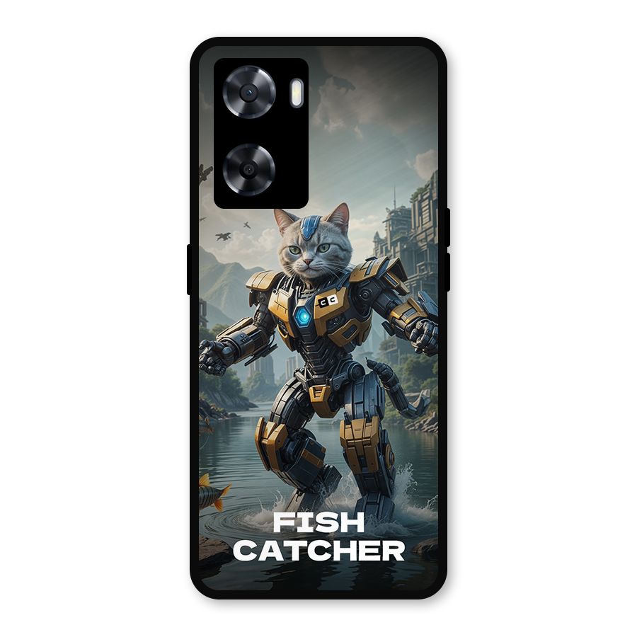 Fish Catcher Metal Back Case for OnePlus Nord N20 SE