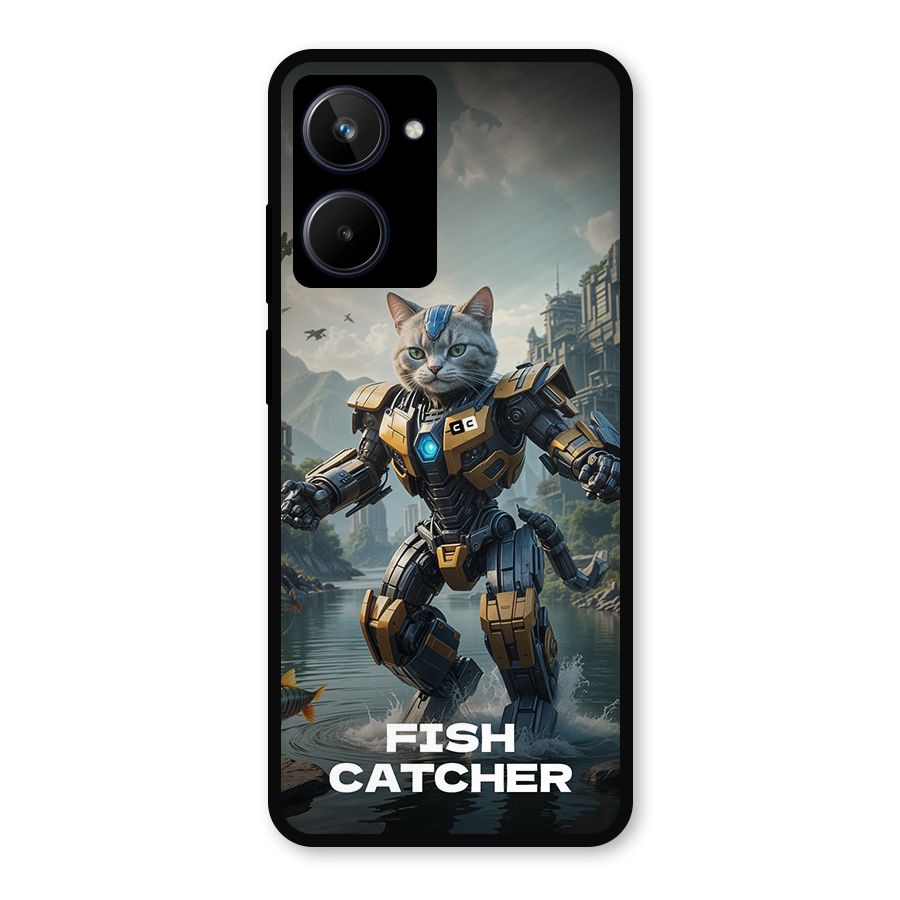 Fish Catcher Metal Back Case for Realme 10
