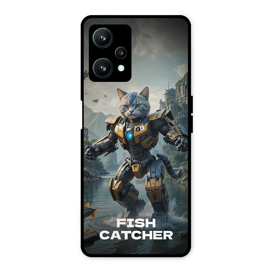 Fish Catcher Metal Back Case for Realme 9 Pro 5G