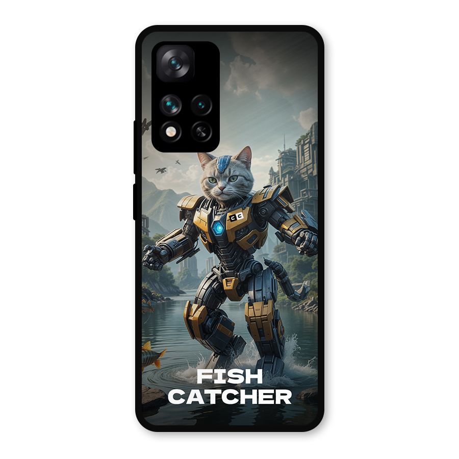Fish Catcher Metal Back Case for Xiaomi 11i 5G