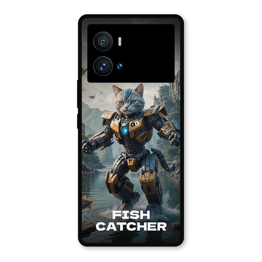Fish Catcher Metal Back Case for iQOO 9 Pro