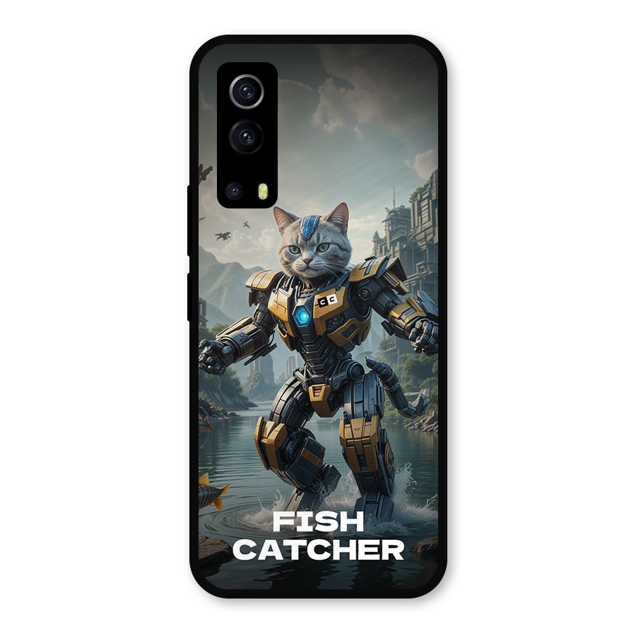 Fish Catcher Metal Back Case for iQOO Z3
