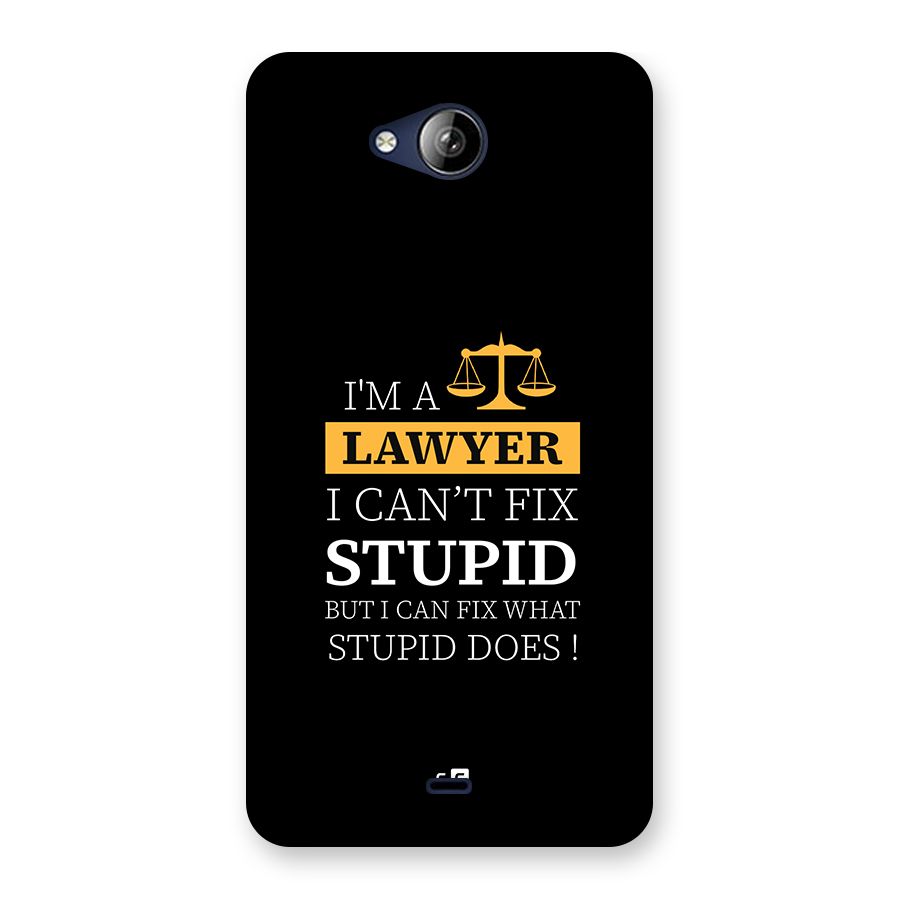 Fix Stupid Case Back Case for Canvas Play Q355
