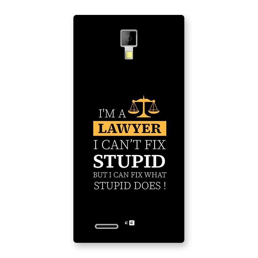 Fix Stupid Case Back Case for Canvas Xpress A99