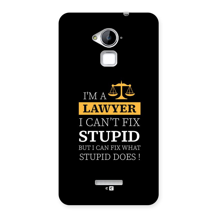 Fix Stupid Case Back Case for Coolpad Note 3