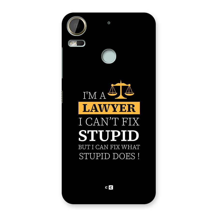 Fix Stupid Case Back Case for Desire 10 Pro